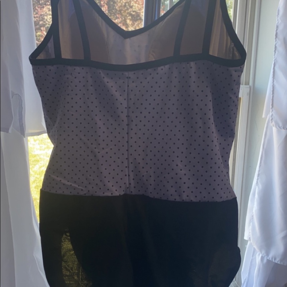 Purple polka dot bathing suit💜